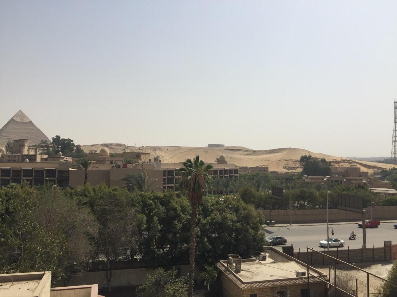 הוסטל Giza H100 Pyramids View מראה חיצוני תמונה